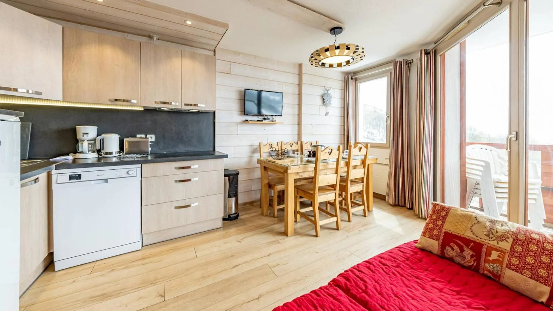 Appartement Moderne 6 Pers Avec Balcon, Proche Pistes Et Commerces - Fr-1-807-76 Saint-François-Longchamp